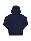 Champion Kids Puff Script Hoodie, Navy product photo View 02 S