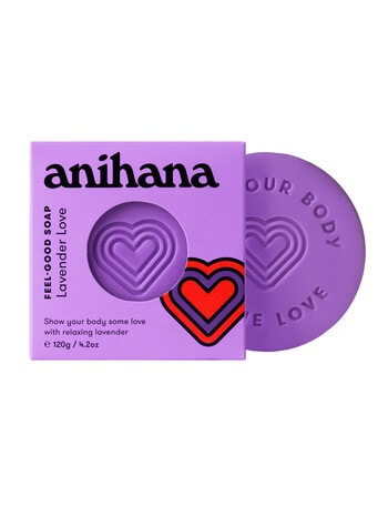 anihana Feel-Good Soap, Lavender Love, 120g product photo