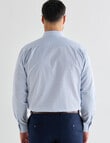 Chisel Apex Geo Long Sleeve Shirt, Light Blue product photo View 02 S