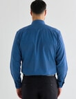 Chisel Peaks Geo Short Sleeve Shirt, Navy product photo View 02 S