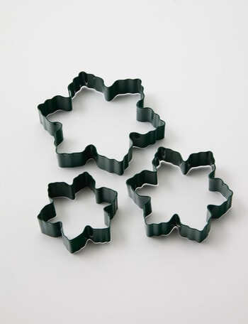 Christmas Shop Christmas Bake Snowflake Cookie Cutter, Set of 3 product photo