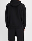 Champion Script Tonal Hoodie, Black product photo View 03 S