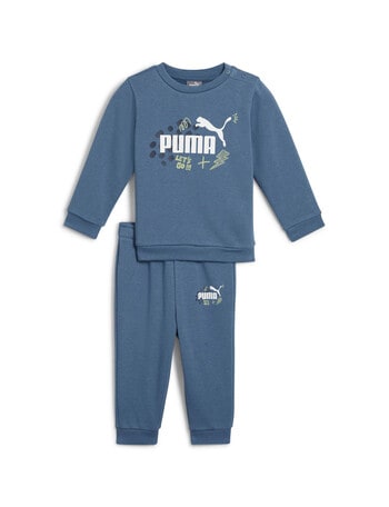 Puma Sweatshirt & Jogger Set, Blue Horizon product photo