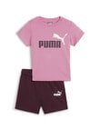 Puma Minicats Tee & Shorts Set, Mauved Out product photo