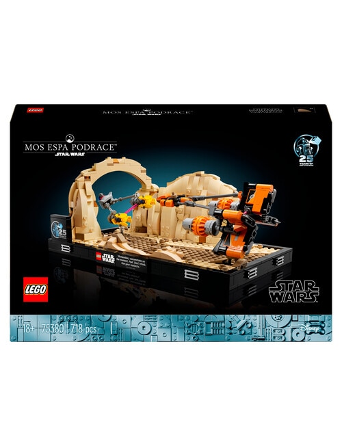 LEGO Star Wars Mos Espa Podrace Diorama, 75380 product photo View 02 L