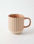 Porto Porto Graphic Stackable Mug, Blush product photo