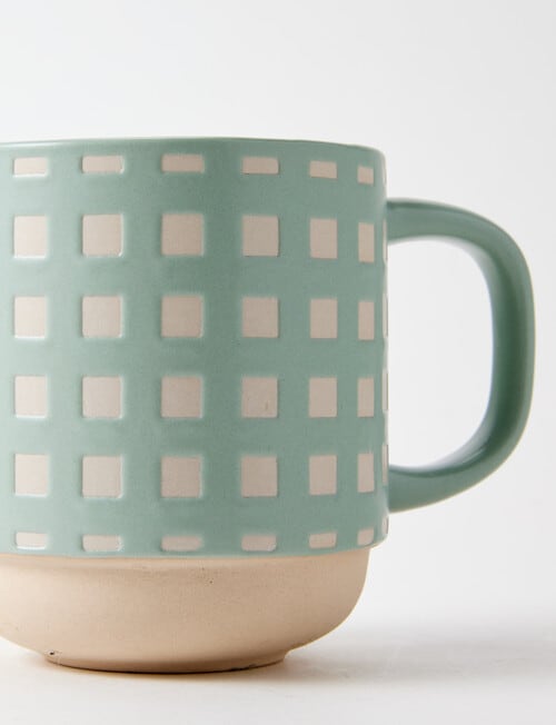 Porto Porto Graphic Stackable Mug, Light Blue product photo View 03 L