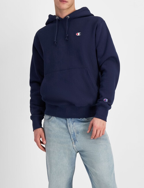 Champion Embroidered Logo Hoodie, First Academy Blue product photo