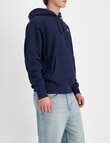 Champion Embroidered Logo Hoodie, First Academy Blue product photo View 02 S