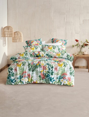 Linen House NZ Paradise Duvet Cover Set, Vanilla product photo