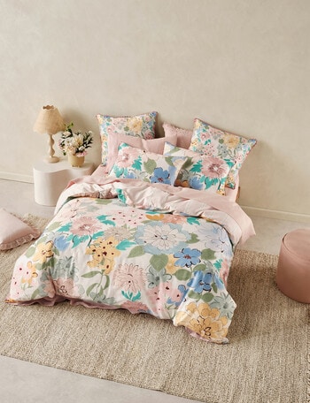 Linen House Paris Duvet Cover Set, Bluebell product photo