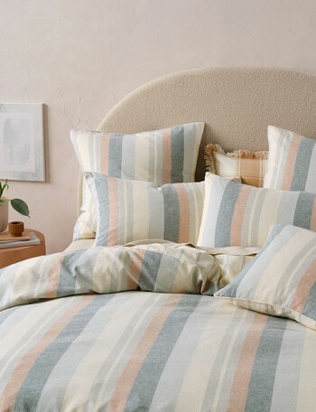 Linen House Reverie Duvet Cover Set, Saltwater product photo