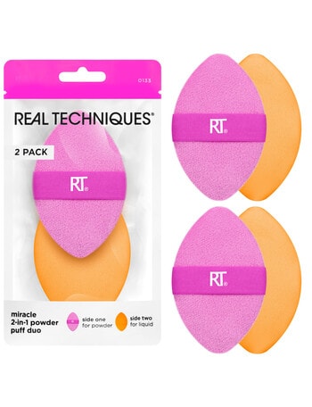 Real Techniques Miracle 2-in-1 Powder Puff Duo product photo