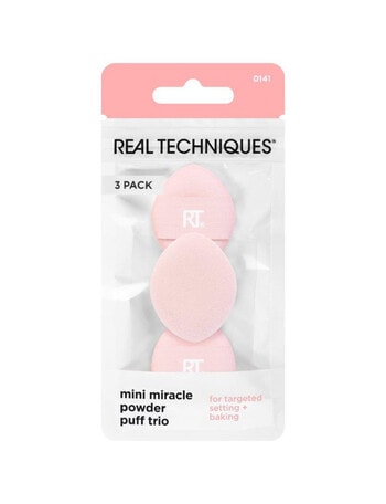 Real Techniques Mini Miracle Powder Puff Trio product photo