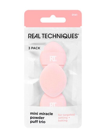 Real Techniques Mini Miracle Powder Puff Trio product photo