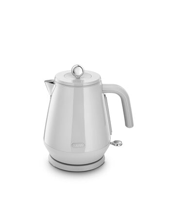 DeLonghi Eclettica Kettle, Whimsical White, KBY2001W product photo