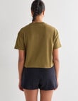 Champion Rochester Base Tee, Surplus Green product photo View 02 S