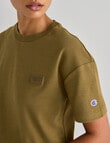 Champion Rochester Base Tee, Surplus Green product photo View 04 S