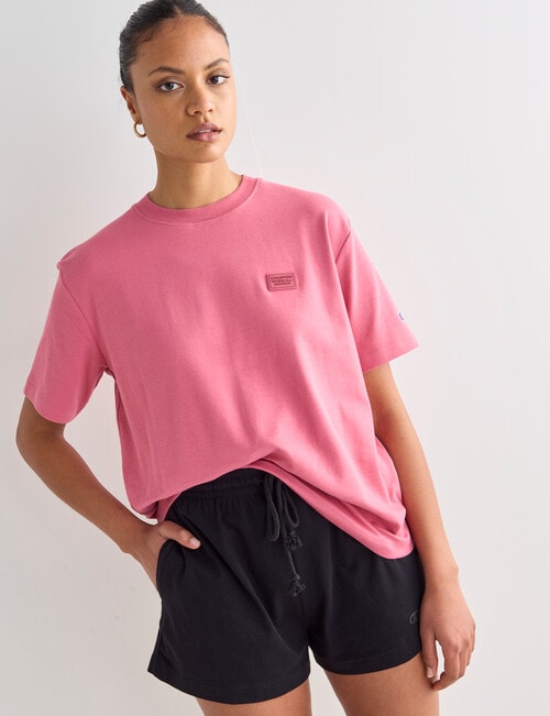 Champion Rochester Base Oversized Tee, Candied Rose product photo