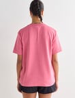 Champion Rochester Base Oversized Tee, Candied Rose product photo View 02 S