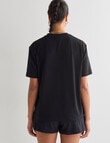 Champion Rochester Base Oversized Tee, Black product photo View 02 S