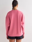 Champion Rochester Base Crew Sweatshirt, Candied Rose product photo View 02 S