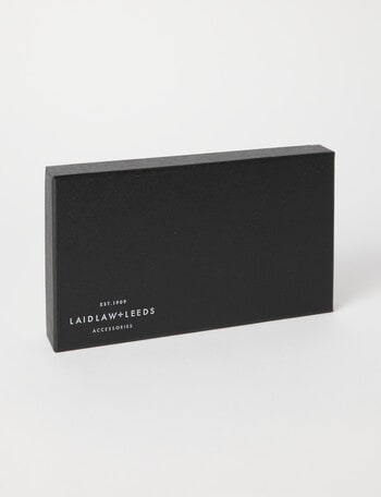 Laidlaw + Leeds Wallet & Cuff Link Gift Box product photo