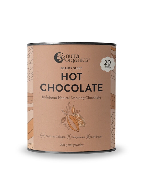 Nutra Organics Collagen Hot Chocolate, 200g product photo