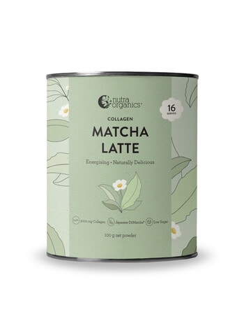 Nutra Organics Collagen Matcha Latte, 100g product photo
