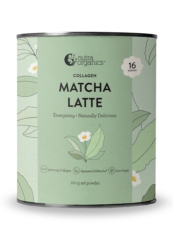Nutra Organics Collagen Matcha Latte, 100g product photo