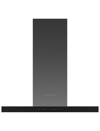 Fisher & Paykel Wall Rangehood Box Chimney, 90cm, Black Stainless, HC90DCBB4 product photo