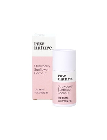 Raw Nature Strawberry Natural Lip Balm, 9gm product photo