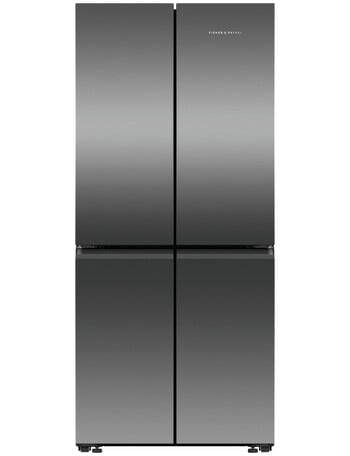 Fisher & Paykel 498L Quad Door Fridge Freezer, Black Stainless, RF500QNB1 product photo