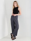 Mineral Noah Drawstring Pant, Charcoal product photo View 03 S