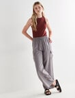 Mineral Zana Cargo Pant, Silver product photo View 03 S