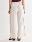 Mineral Juniper Striped Pant, Cream product photo View 02 S