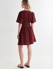 Mineral Ida Shirred Waist Dress, Cherry product photo View 02 S