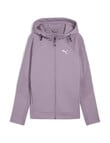 Puma Evostripe Full Zip Hoodie, Pale Plum product photo