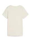 Puma Essential Elevated Crew Neck Tee, Alpine Snow product photo View 02 S