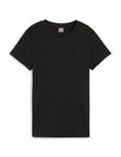 Puma Essential Elevated Crew Neck Tee, Black product photo