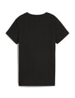 Puma Essential Elevated Crew Neck Tee, Black product photo View 02 S