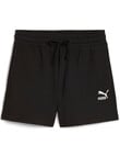 Puma Classics Ribbed A-Line Short, Black product photo