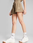 Puma Classics Ribbed A-Line Short, Oak Branch product photo View 03 S