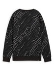 Puma Essential Animal Crew Sweat, Black product photo View 02 S