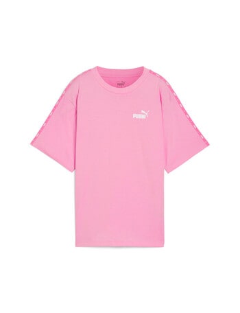Puma Essential Oversized Tape Tee, Mauved Out product photo