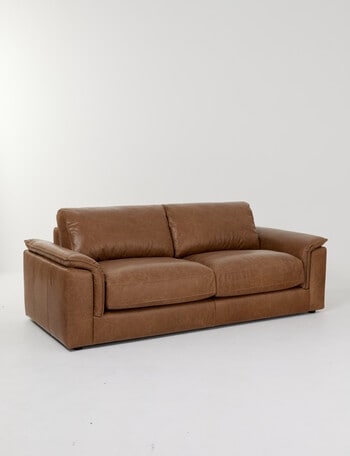 LUCA Colorado Vintage 3 Seater Sofa, Tan product photo