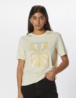 ONLY Harriet Short Sleeve Tee, Sunshine Birch product photo View 04 S