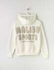 Switch Malibu Puff Print Oversized Hoodie, White product photo View 03 S