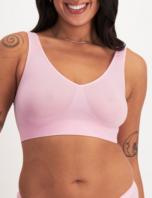 Bonds Seamless Comfy Crop Bra, Sugar Bomb, XS-3XL product photo