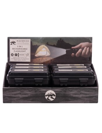 Maverick 3 In 1 Flashlight (12 Disp) product photo